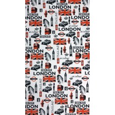 Mini Roleta Prints 1/4 London Flag